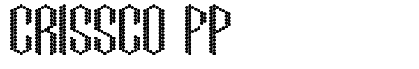 Crissco FP font preview